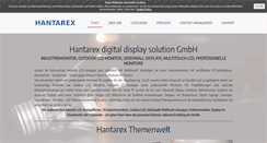 Desktop Screenshot of hantarex.de